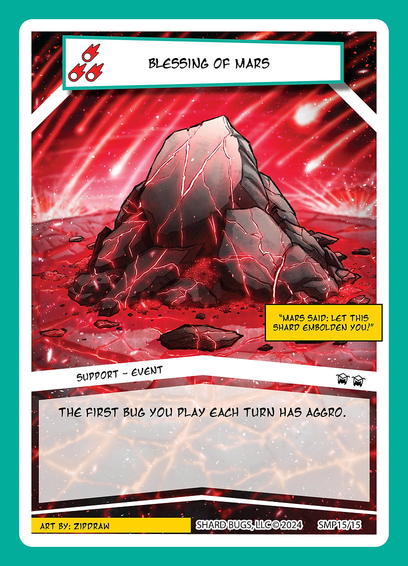 Blessing of Mars Sample 15/15 Non Foil Shard Bugs