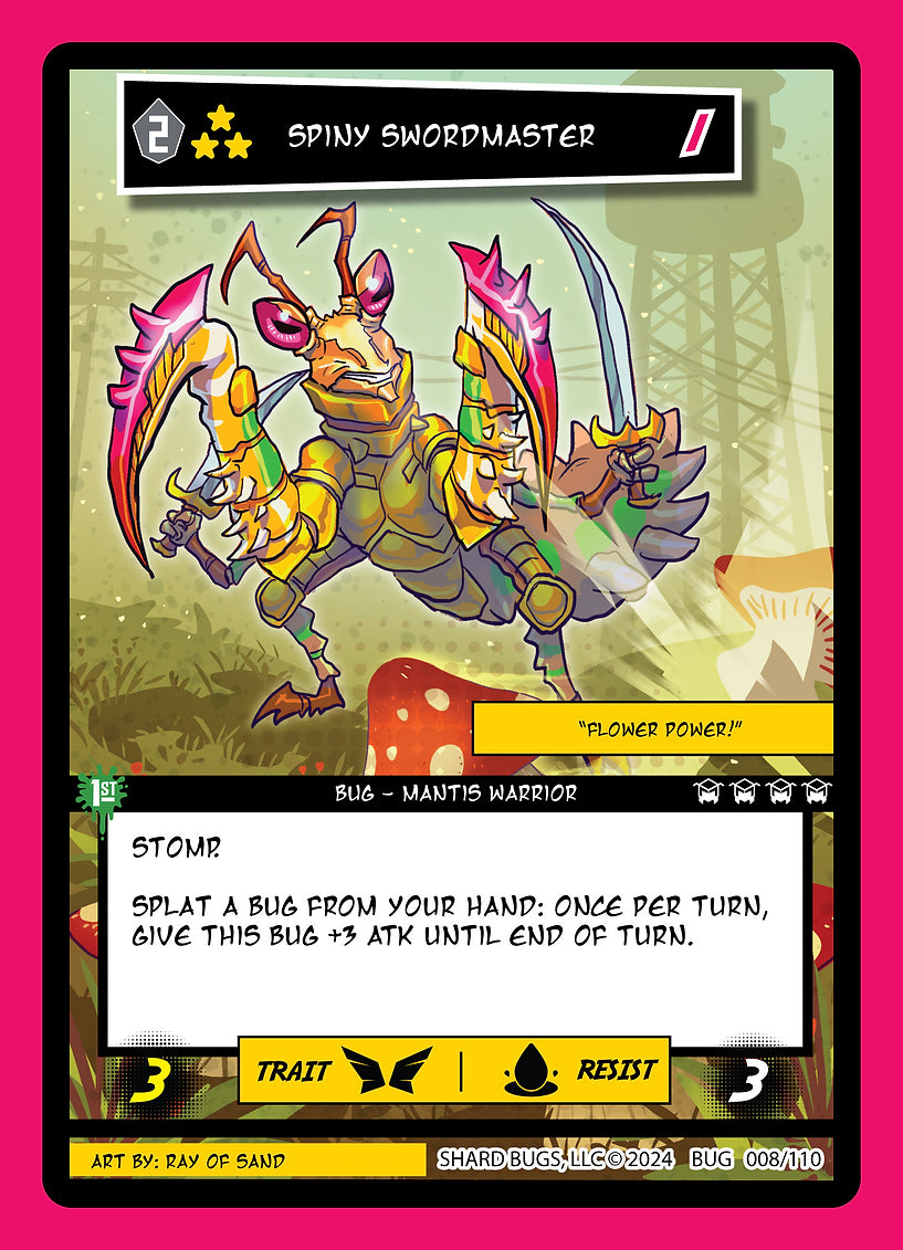 Spiny Swordmaster 008/110