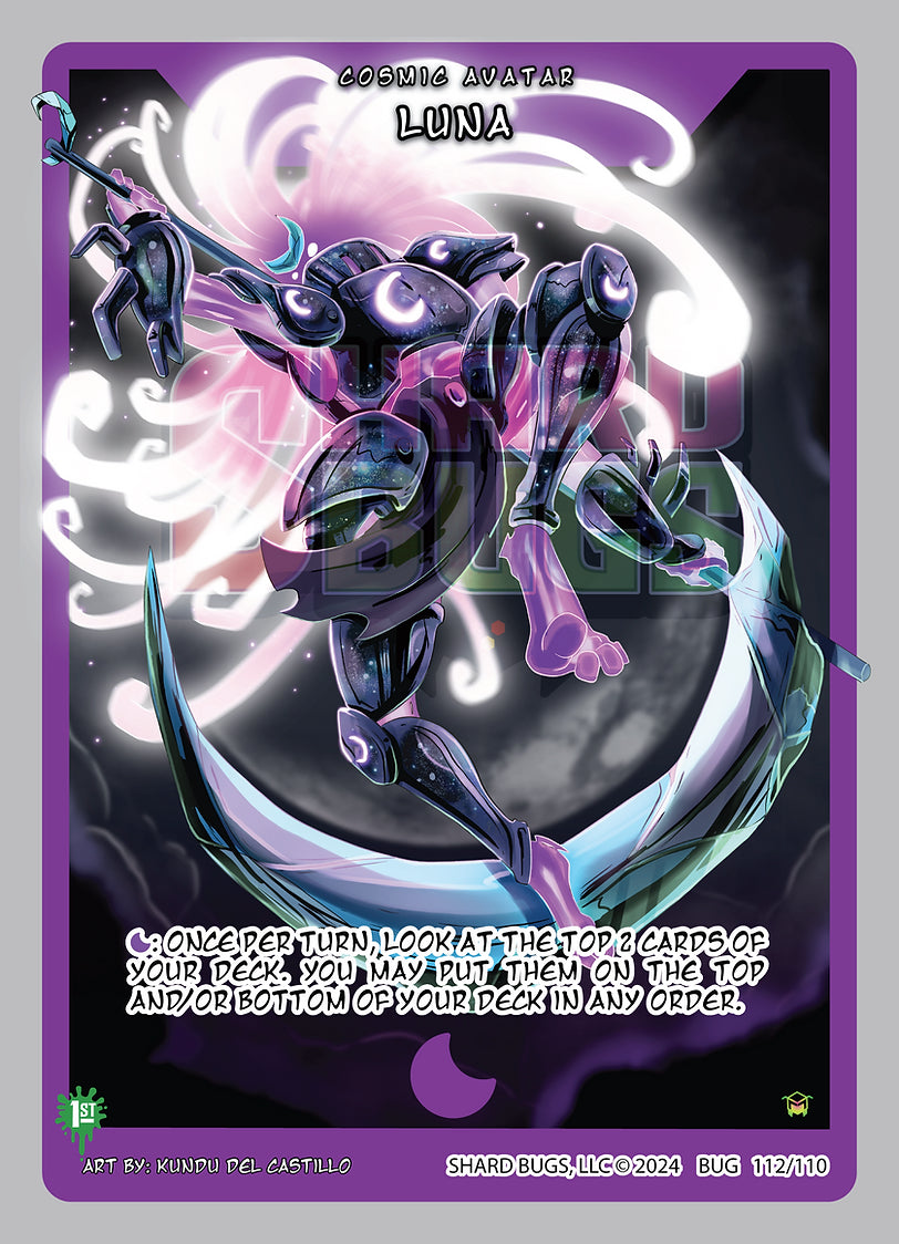 Luna 112/110 - Secret Foil - Shard Bugs 1st Edition