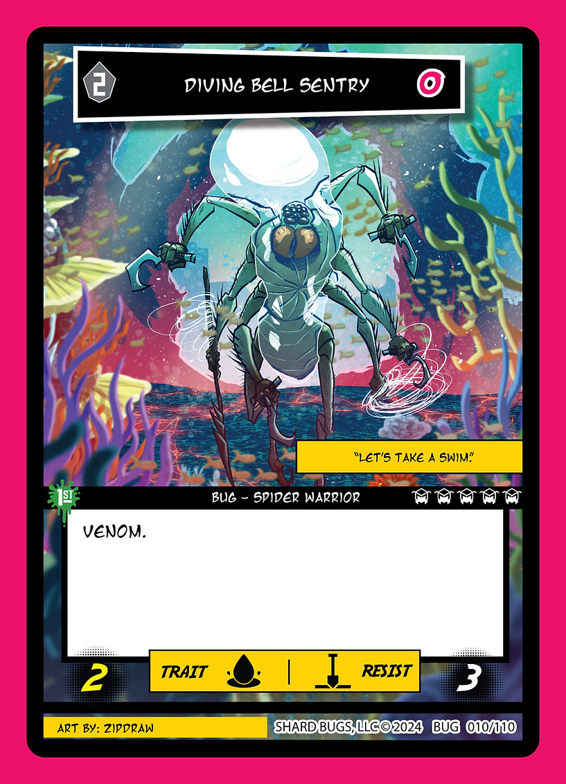 Diving Bell Sentry 010/110 - Common - Shard Bugs 1st Edition