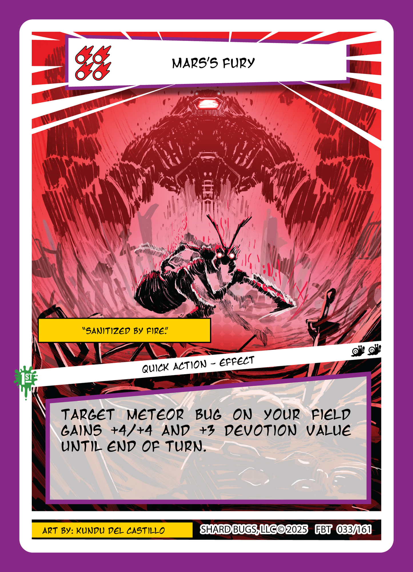 Mars's Fury