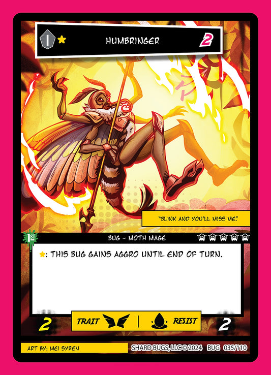 Humbringer 035/110 - Common  - Shard Bugs 1st Edition