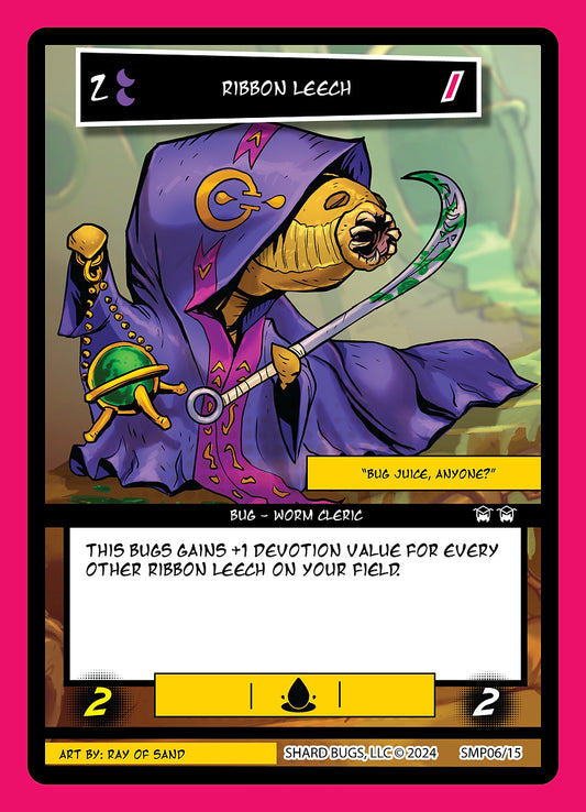 Ribbon Leech Sample 06/15 Non Foil Shard Bugs