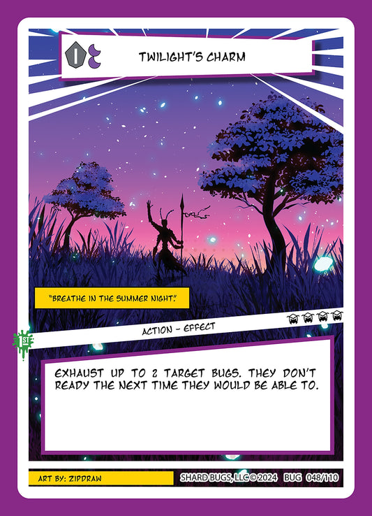 Twilight's Charm  - Uncommon  - Shard Bugs 1st Edition