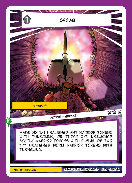 Shovel 079/110 - Rare Foil  - Shard Bugs 1st Edition