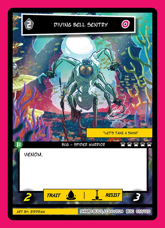 Diving Bell Sentry 010/110 - Common  - Shard Bugs 1st Edition