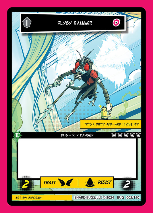 Flyby Ranger 005/110 - Common  - Shard Bugs 1st Edition