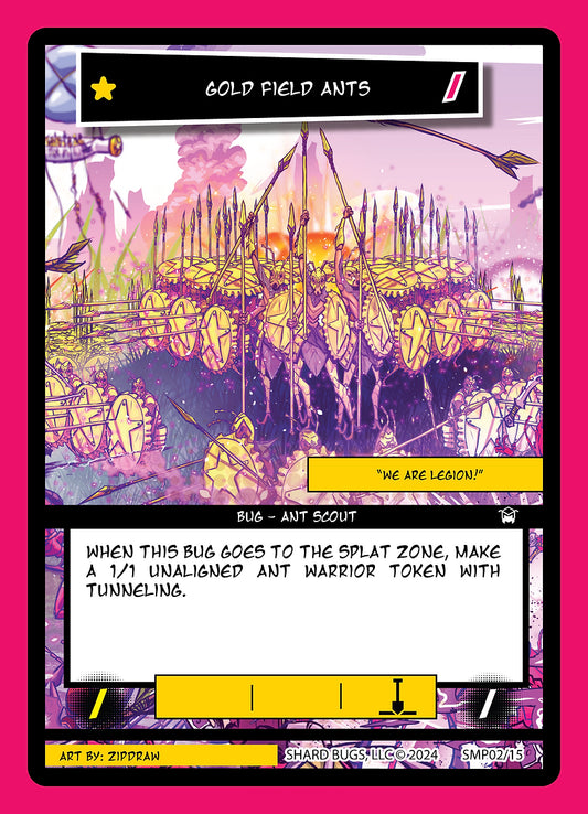 Gold Field Ants Sample 02/15 Shard Bugs