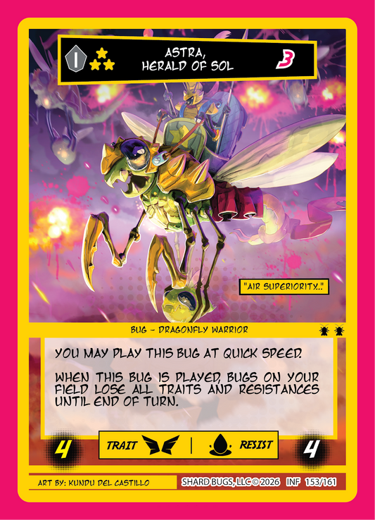 Astra, Herald of Sol - Cosmic rare 153