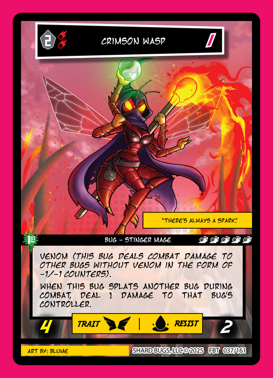Crimson Wasp