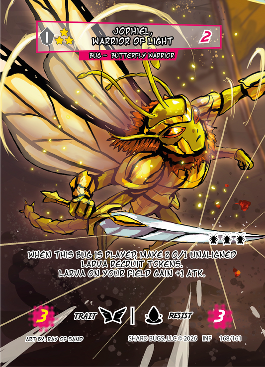 Jophiel, Warrior of Light - Secret Rare 168