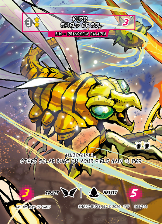 Kurd Shield of Sol - Secret Rare 165