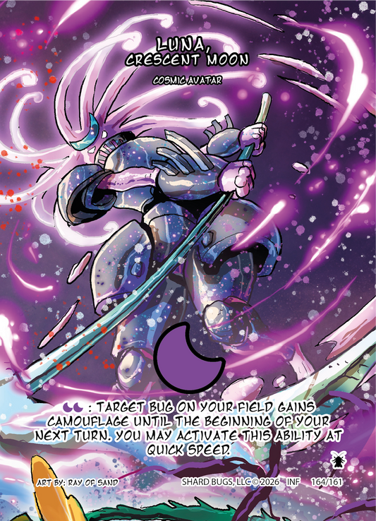 Luna, Cresent Moon - Secret Rare 164
