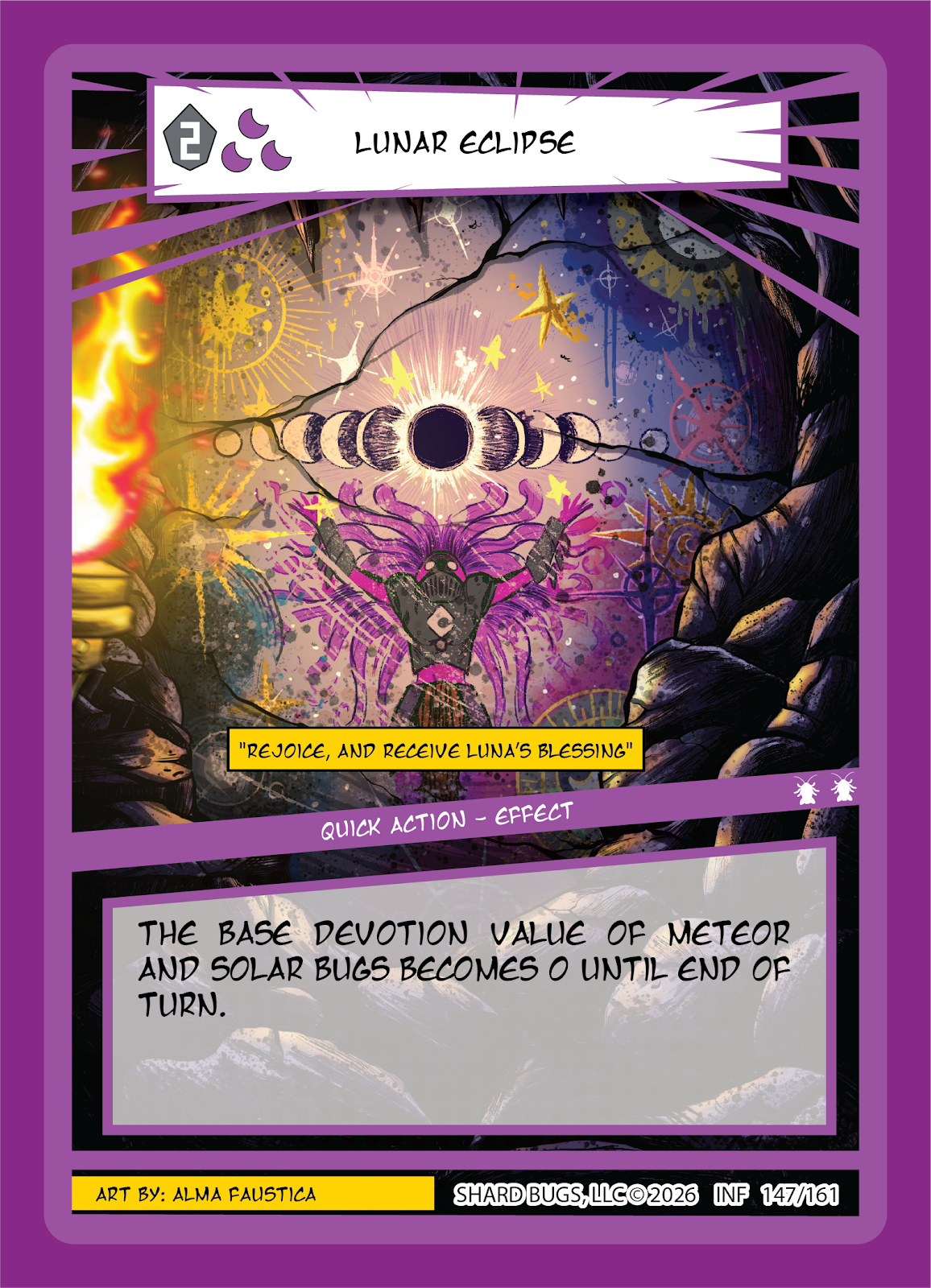 Lunar Eclipse - Cosmic Rare 147