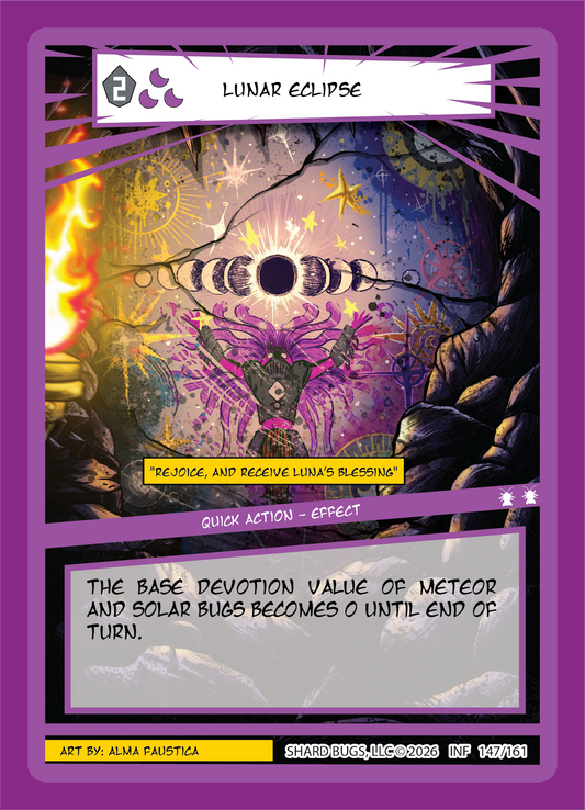 Lunar Eclipse - Cosmic Rare 147