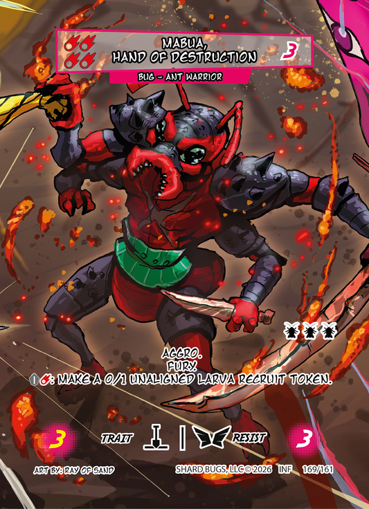 Mabua, Hand of Destruction - Secret Rare 169