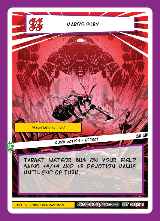 Mars's Fury
