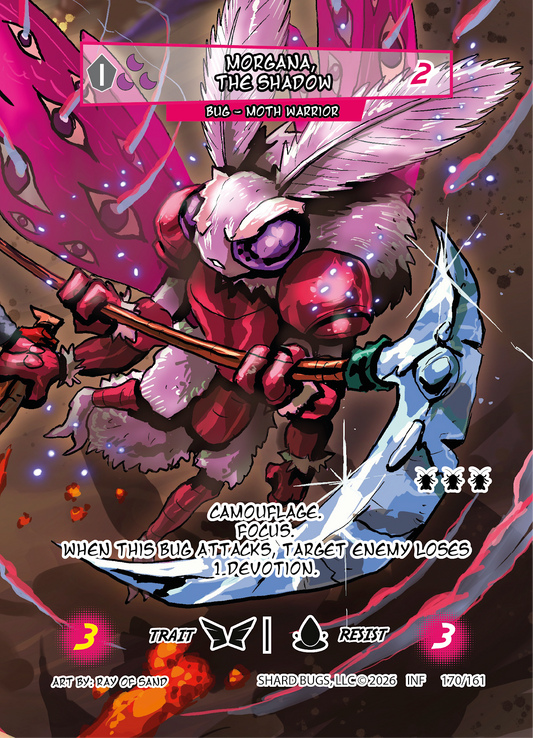 Morgana, The Shadow - Secret Rare 170