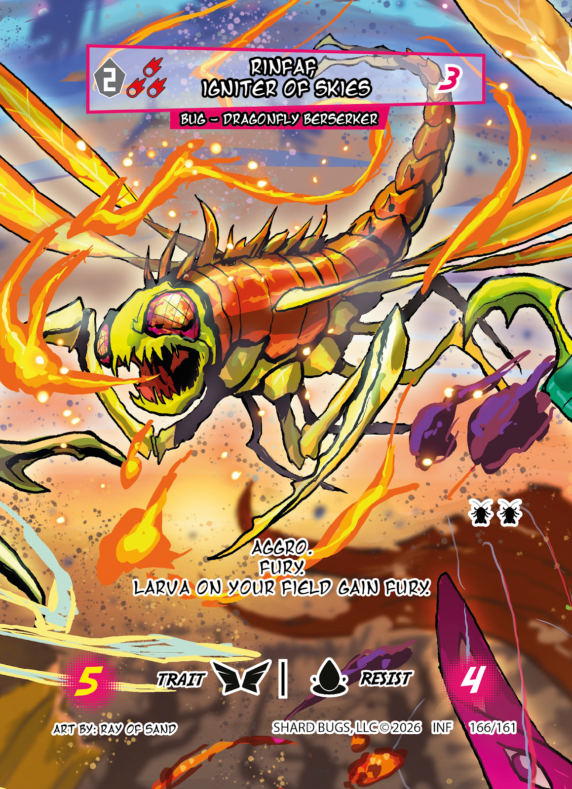 Rinfaf, Igniter of Skies - Secret Rare 166