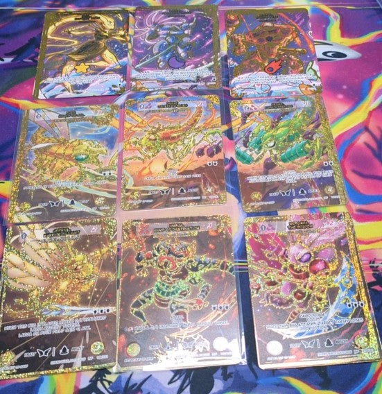 All 9 GOLD Pack Promo Cards