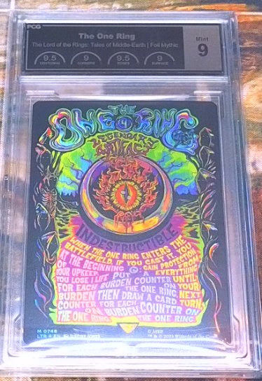 The One Ring Borderless Poster Foil - PCG 9