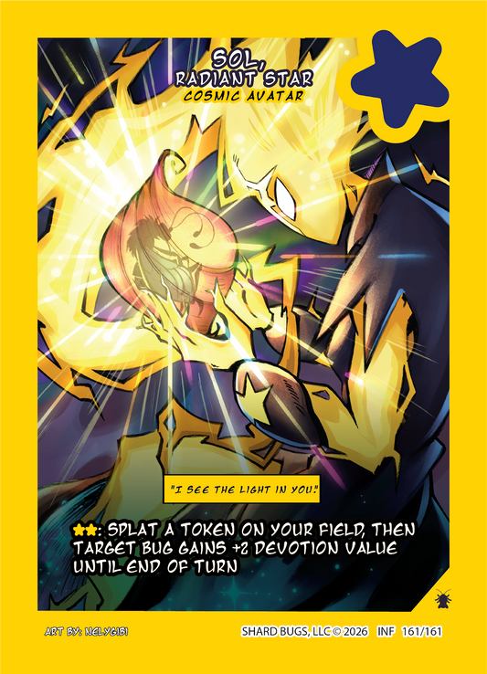 Sol, Radiant Star - Cosmic Avatar Foil 161