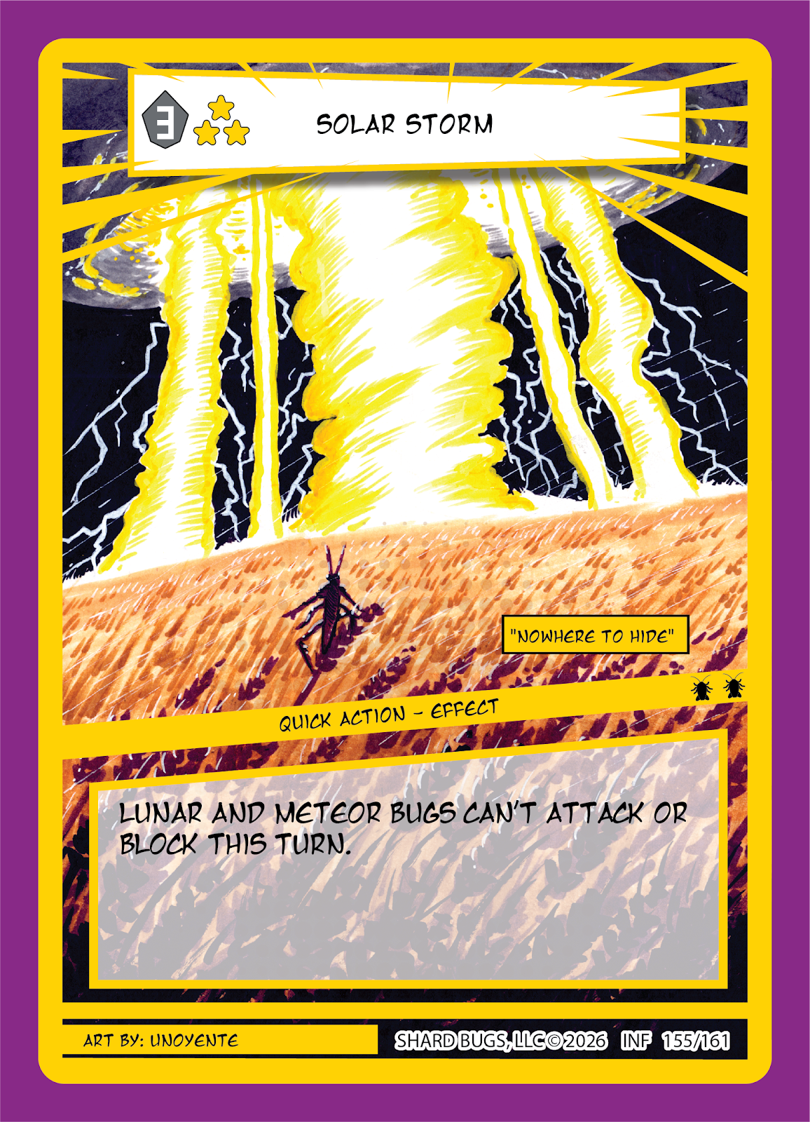 Solar Storm - Cosmic Rare 155