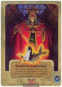 Warwick's Conversion