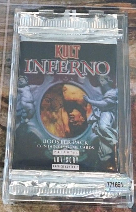 Inferno Booster Pack (English) - Sealed with Bearish Case and Serialized on Video